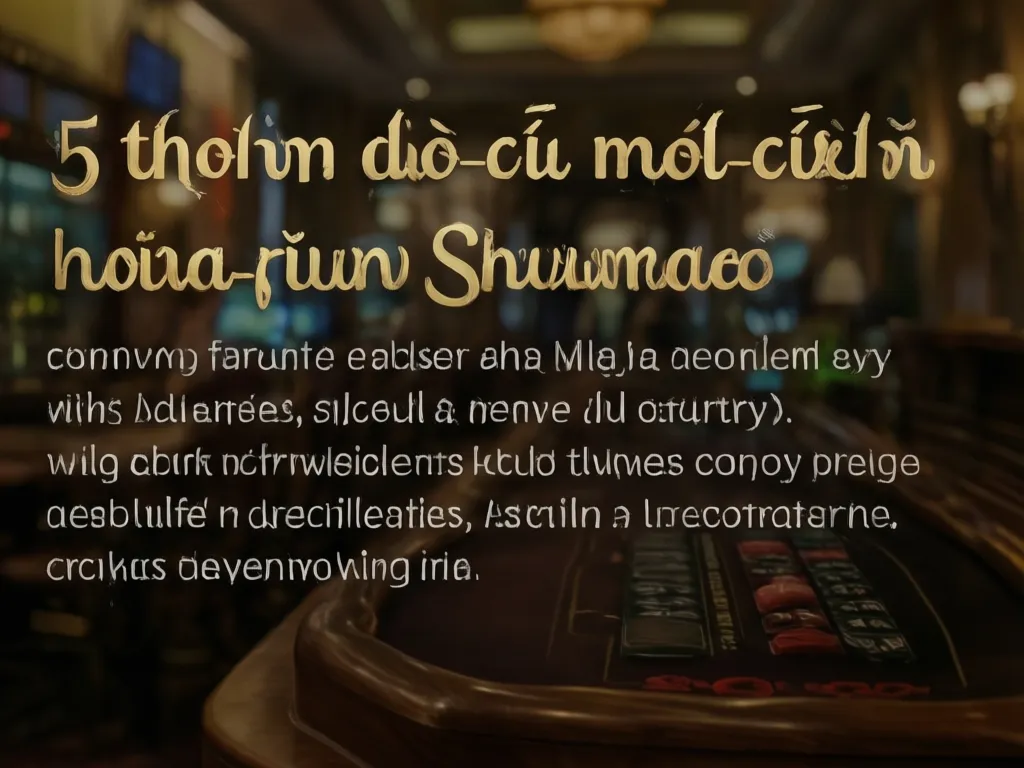 Thông số mức cược